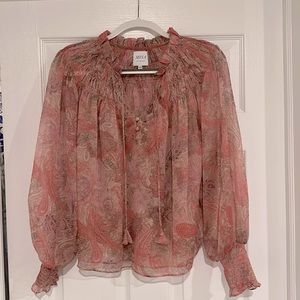 Misa flowy blouse size xs
